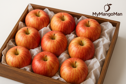 create gala apples packed beautifully from mymangoman